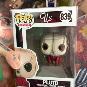NEW FUNKO POP MOVIES 839 US 2019 FILM PLUTO FIGURE W/ PROTECTOR